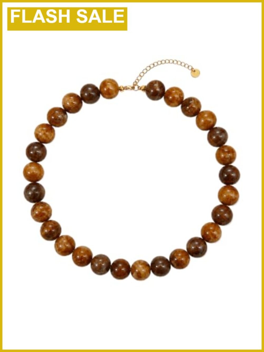 Chunky Beaded Choker Necklace Resin Boho Statement Adjustable Summer Beach